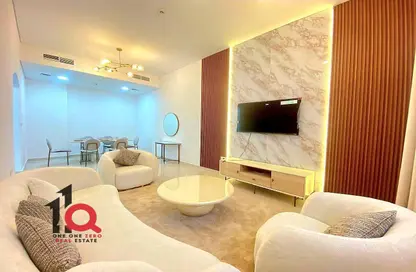 Apartment - 2 Bedrooms - 2 Bathrooms for rent in Global Tower - Electra Street - Abu Dhabi