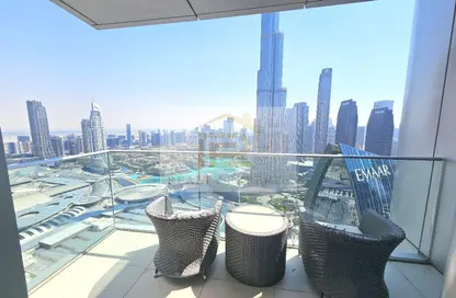 Apartment - 2 Bedrooms - 3 Bathrooms for rent in The Address BLVD Sky Collection - Downtown Dubai - Dubai
