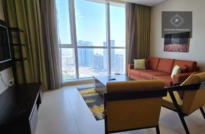 Apartment - 1 Bedroom - 2 Bathrooms for rent in Al Jowhara Tower - Corniche Road - Abu Dhabi