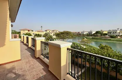 Villa - 5 Bedrooms - 6 Bathrooms for rent in Orange Lake - Fire - Jumeirah Golf Estates - Dubai