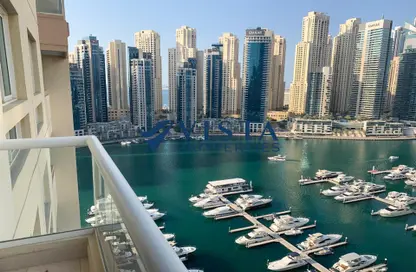 Apartment - 2 Bedrooms - 3 Bathrooms for rent in Marina Sail - Dubai Marina - Dubai