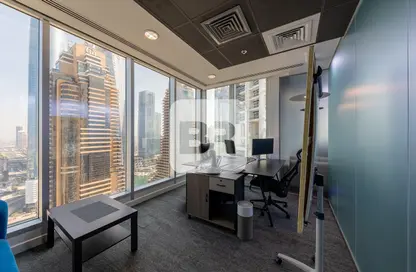 Office Space - Studio - 2 Bathrooms for rent in Al Habtoor Business Tower - Dubai Marina - Dubai