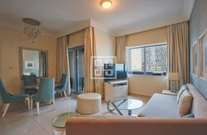 Apartment - 1 Bedroom - 2 Bathrooms for rent in Damac Maison Mall Street - Downtown Dubai - Dubai