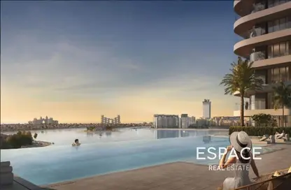 Apartment - 1 Bedroom - 1 Bathroom for sale in Seapoint - EMAAR Beachfront - Dubai Harbour - Dubai