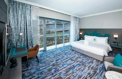 صورة لـ غرفة- غرفة النوم النزل و الشقق الفندقية - 1 حمام للايجار في فندق إيدج كريكسايد - ديرة - دبي ، صورة رقم 1