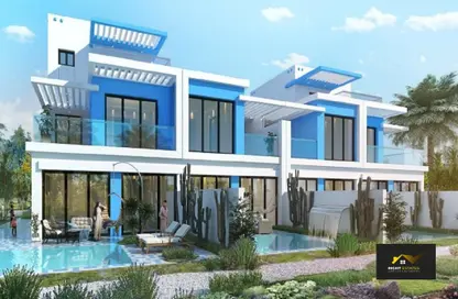 Townhouse - 6 Bedrooms - 7 Bathrooms for sale in Santorini - Damac Lagoons - Dubai