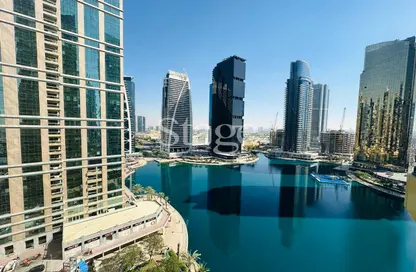 شقة - غرفة نوم - 2 حمامات للايجار في برج ليك سيتي - (JLT) مجمع D - أبراج بحيرة الجميرا - دبي