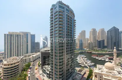 Apartment - 1 Bedroom - 1 Bathroom for sale in Manchester Tower - Dubai Marina - Dubai