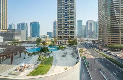 Apartment - 1 Bedroom - 2 Bathrooms for rent in Silverene Tower A - Silverene - Dubai Marina - Dubai