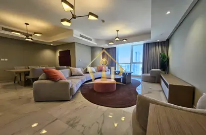 Apartment - 3 Bedrooms - 4 Bathrooms for rent in Leaf Tower - Tamouh - Al Reem Island - Abu Dhabi