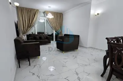 Apartment - 2 Bedrooms - 2 Bathrooms for rent in Oasis Tower - Al Rashidiya 1 - Al Rashidiya - Ajman