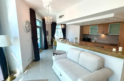 Apartment - 1 Bedroom - 2 Bathrooms for rent in Fairfield Tower - Park Island - Dubai Marina - Dubai