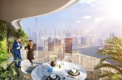 Apartment - 1 Bedroom - 1 Bathroom for sale in Chic Tower - Business Bay - Dubai