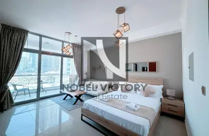 Apartment - 1 Bathroom for rent in DEC Tower 2 - DEC Towers - Dubai Marina - Dubai