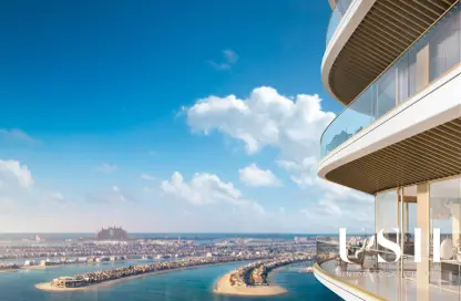 Apartment - 1 Bedroom - 1 Bathroom for sale in Grand Bleu Tower 2 - EMAAR Beachfront - Dubai Harbour - Dubai