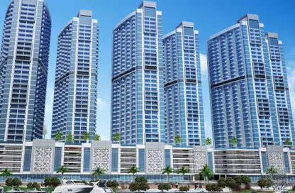 Apartment - 1 Bedroom - 2 Bathrooms for sale in Ajman Creek Towers - Al Rashidiya 1 - Al Rashidiya - Ajman