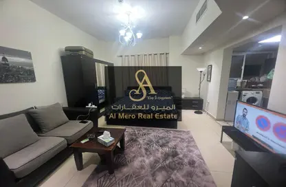 Apartment - Studio - 1 Bathroom for rent in Jasmine Towers - Garden City - Ajman