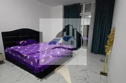 Apartment - 1 Bedroom - 2 Bathrooms for rent in Oasis Tower - Al Rashidiya 1 - Al Rashidiya - Ajman