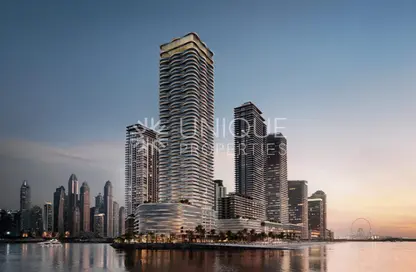 Apartment - 3 Bedrooms - 4 Bathrooms for sale in The Bristol - EMAAR Beachfront - Dubai Harbour - Dubai