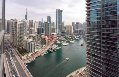 Apartment - 1 Bedroom - 2 Bathrooms for rent in Marina Quays West - Marina Quays - Dubai Marina - Dubai