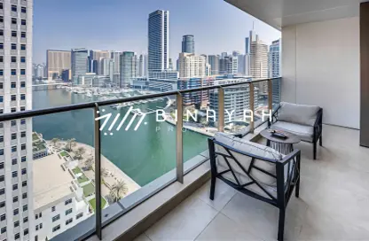 Apartment - 1 Bedroom - 2 Bathrooms for rent in Sparkle Tower 1 - Sparkle Towers - Dubai Marina - Dubai