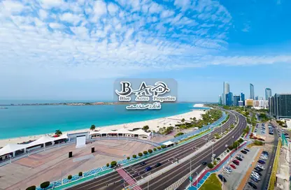 Apartment - 4 Bedrooms - 6 Bathrooms for rent in Bel Ghailam Tower - Corniche Road - Abu Dhabi