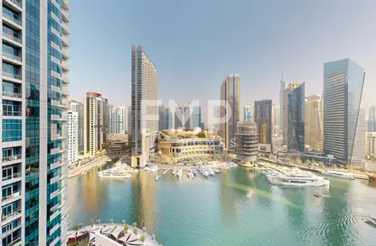 Apartment - 1 Bedroom - 2 Bathrooms for rent in Bay Central West - Bay Central - Dubai Marina - Dubai