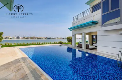 Villa - 6 Bedrooms for rent in Signature Villas Frond K - Signature Villas - Palm Jumeirah - Dubai