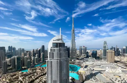 Apartment - 2 Bedrooms - 3 Bathrooms for rent in Boulevard Point - Downtown Dubai - Dubai