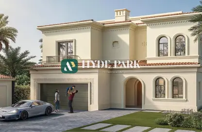 Villa - 4 Bedrooms - 6 Bathrooms for sale in Bloom Living - Zayed City (Khalifa City C) - Khalifa City - Abu Dhabi