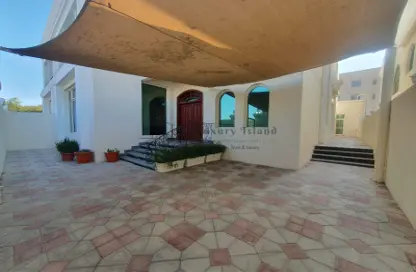 Terrace image for: Villa - 7 Bedrooms for rent in Al Mushrif - Abu Dhabi, Image 1
