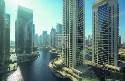 Office Space - Studio - 1 Bathroom for rent in Jumeirah Bay X2 - JLT Cluster X - Jumeirah Lake Towers - Dubai