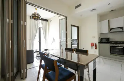 Apartment - 1 Bedroom - 2 Bathrooms for rent in Miraclz Tower by Danube - Arjan - Dubai