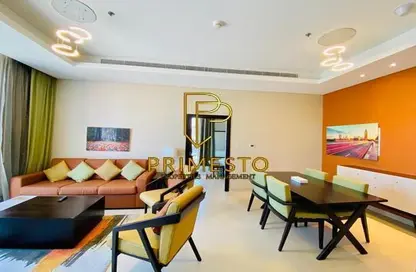 Apartment - 1 Bedroom - 2 Bathrooms for rent in Al Jowhara Tower - Corniche Road - Abu Dhabi