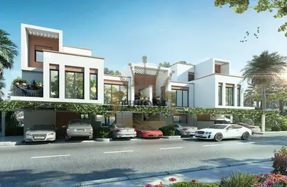 Townhouse - 4 Bedrooms - 4 Bathrooms for sale in Costa Brava 1 - Costa Brava at DAMAC Lagoons - Damac Lagoons - Dubai