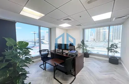 Office Space - Studio - 1 Bathroom for rent in Saba Tower 1 - JLT Cluster Q - Jumeirah Lake Towers - Dubai