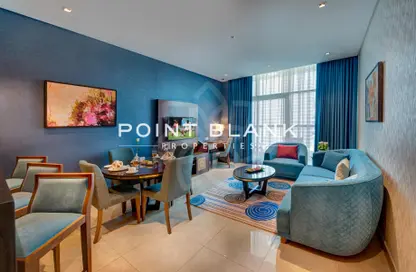 Apartment - 1 Bedroom - 2 Bathrooms for rent in Royal Continental Suites - Business Bay - Dubai