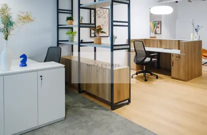 Office Space - Studio - 1 Bathroom for rent in Al Salam Tower - Dubai Media City - Dubai