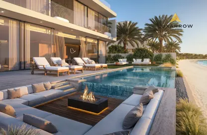 Villa - 6 Bedrooms for sale in Frond D - Water Homes - Palm Jebel Ali - Dubai