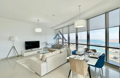 Apartment - 1 Bedroom - 2 Bathrooms for rent in Etihad Tower 4 - Etihad Towers - Corniche Road - Abu Dhabi