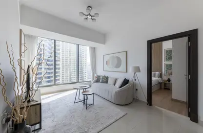 Apartment - 1 Bedroom - 1 Bathroom for rent in Silverene Tower B - Silverene - Dubai Marina - Dubai