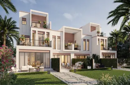 Townhouse - 4 Bedrooms - 4 Bathrooms for sale in Costa Brava 1 - Costa Brava at DAMAC Lagoons - Damac Lagoons - Dubai