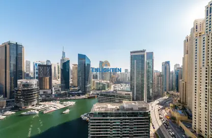 Apartment - 1 Bedroom - 2 Bathrooms for rent in Bay Central West - Bay Central - Dubai Marina - Dubai