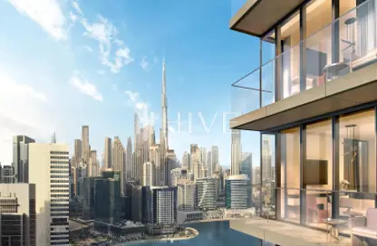 Apartment - 1 Bedroom - 2 Bathrooms for sale in Peninsula Four - Peninsula - Business Bay - Dubai