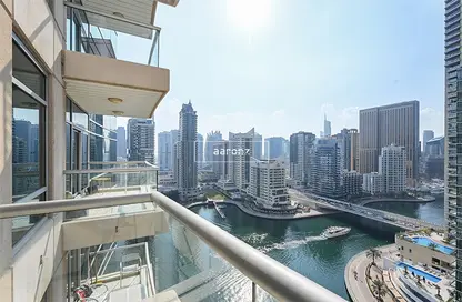 Apartment - 1 Bedroom - 2 Bathrooms for rent in Sanibel Tower - Park Island - Dubai Marina - Dubai