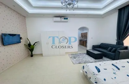 Apartment - Studio - 1 Bathroom for rent in Al Owainah - Falaj Hazzaa - Al Ain