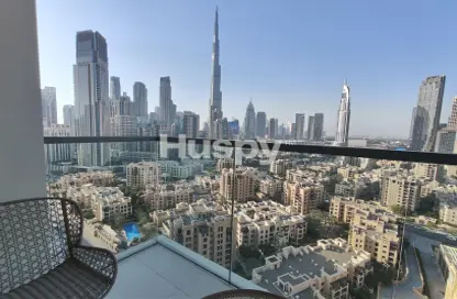 Apartment - 2 Bedrooms - 2 Bathrooms for rent in Bellevue Tower 1 - Bellevue Towers - Downtown Dubai - Dubai