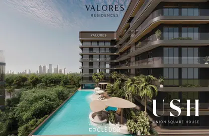 Apartment - 2 Bedrooms - 2 Bathrooms for sale in Valores Residences - Jebel Ali Village - Jebel Ali - Dubai