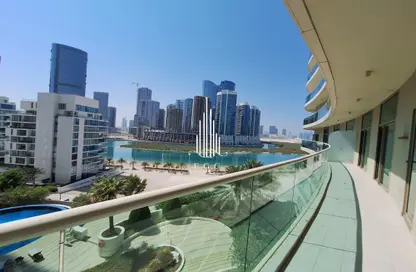 Apartment - 3 Bedrooms - 4 Bathrooms for rent in Beach Towers - Shams Abu Dhabi - Al Reem Island - Abu Dhabi