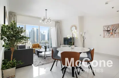 Apartment - 2 Bedrooms - 3 Bathrooms for rent in Damac Heights - Dubai Marina - Dubai